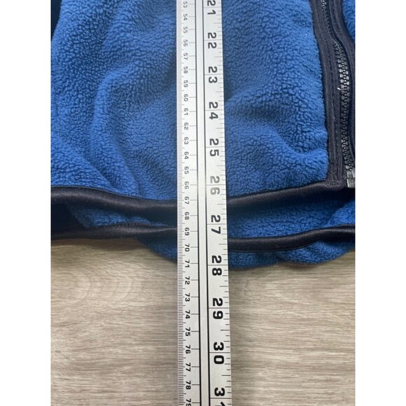 Vintage REI Men's Size Large Blue Fleece Hiking Jacket Coat Full Zip Pockets - Picture 8 of 16